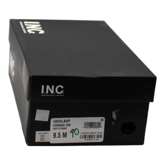 Inc Womens Brown 1 Platform Padded Ankle Strap Slip Resistant Havilah Open Toe W - Picture 8 of 8